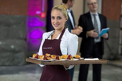 Catering im Schmelzwerk in den Sarottihöfen Flying Buffet im Schmelzwerk in den Sarottihöfen