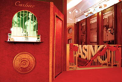 Kassenhaus bei einer Weihnachtsfeier in der Alten Försterei Kassenhaus bei einer Weihnachtsfeier in der Alten Försterei