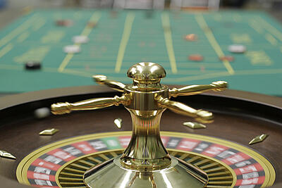 Roulette bei der Weihnachtsfeier von Google Kessel mit Tablaeu