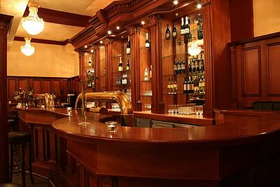 Champagnerbar im Queens 45c rustikale Champagnerbar im Queens 45c