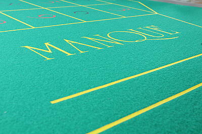 Tableau Ausschnitt mit dem Feld Manque Tableau Ausschnitt des Roulette-Tisches mit dem Feld Manque