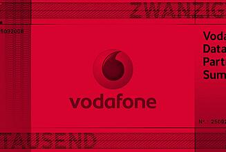 individuelles Spielgeld der Vodafone AG rote individuelles Spielgeld der Vodafone AG für ein mobiles Spielcasino